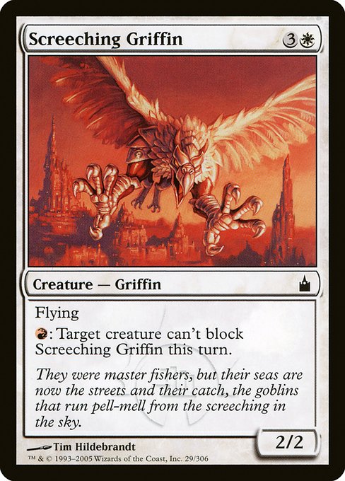 Screeching Griffin - Ravnica: City of Guilds Common Card