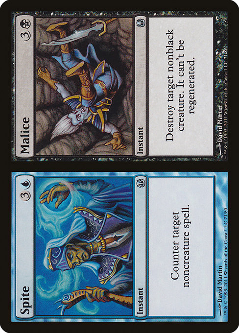 Spite // Malice - Duel Decks: Ajani vs. Nicol Bolas Uncommon Card