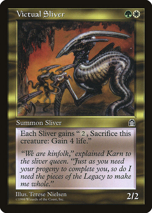 Victual Sliver - Stronghold Uncommon Card