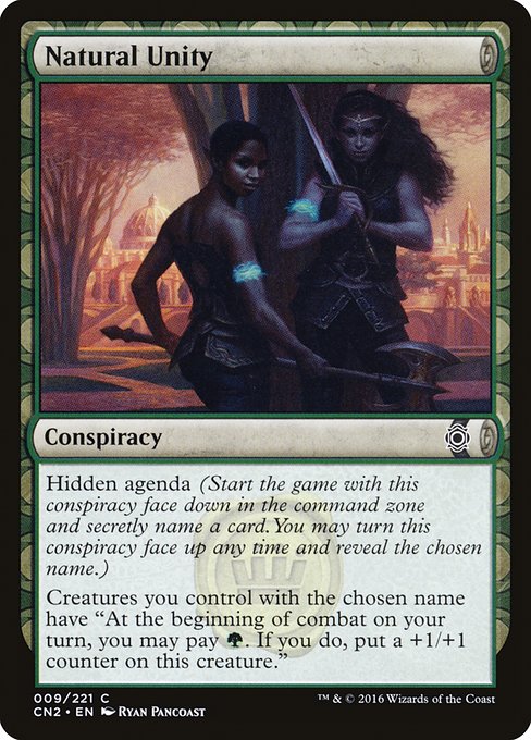 Natural Unity - Conspiracy: Take the Crown Common Card