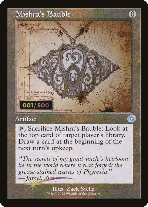 Mishra's Bauble - The Brothers' War Retro Artifacts Uncommon Card