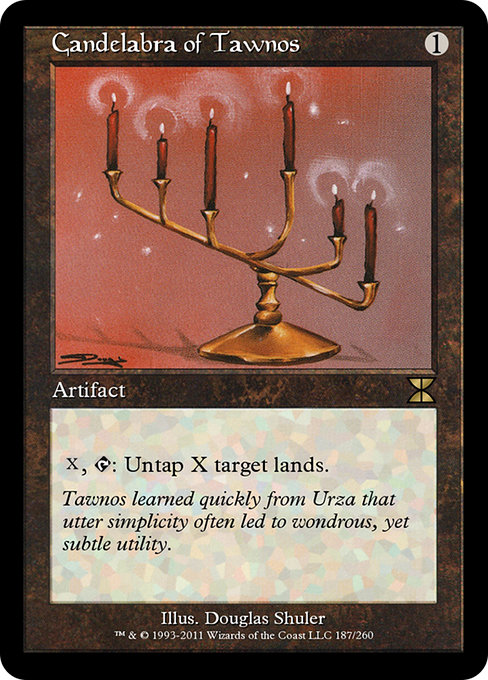 Candelabra of Tawnos - Masters Edition IV Rare Card