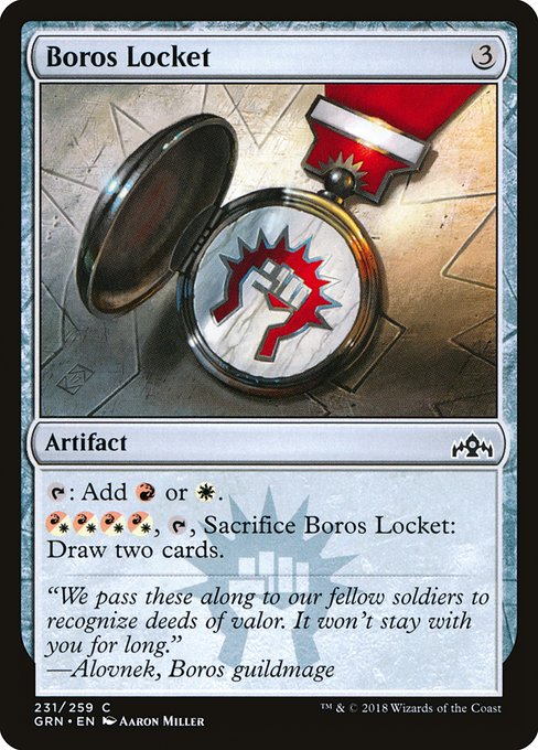 Boros Locket - Guilds of Ravnica Common Card