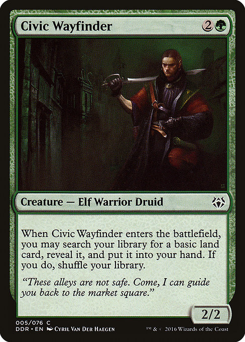 Civic Wayfinder - Duel Decks: Nissa vs. Ob Nixilis Common Card