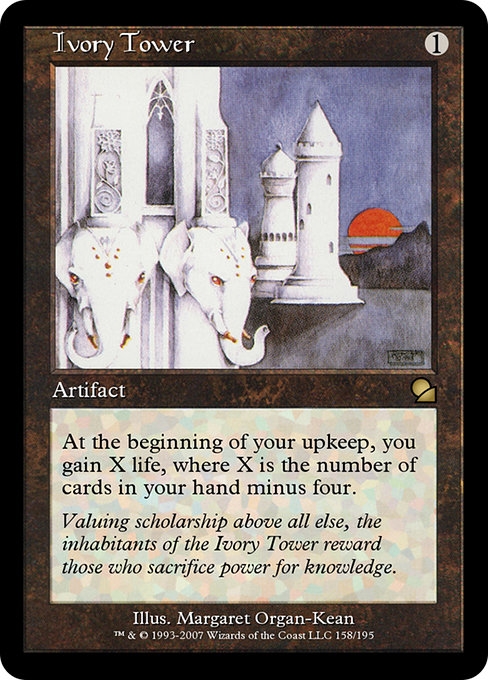 Ivory Tower - Masters Edition Rare Card
