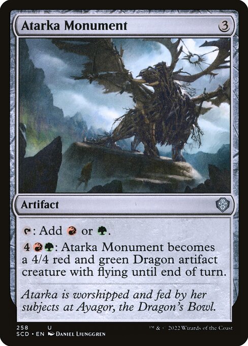 Atarka Monument - Starter Commander Decks Uncommon Card
