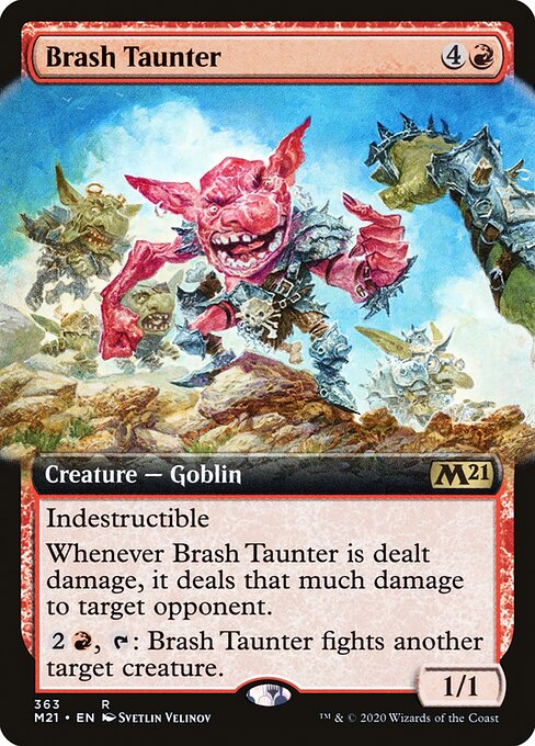 Brash Taunter - Core Set 2021 Rare Card