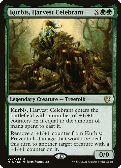 Kurbis, Harvest Celebrant - Midnight Hunt Commander Rare Card