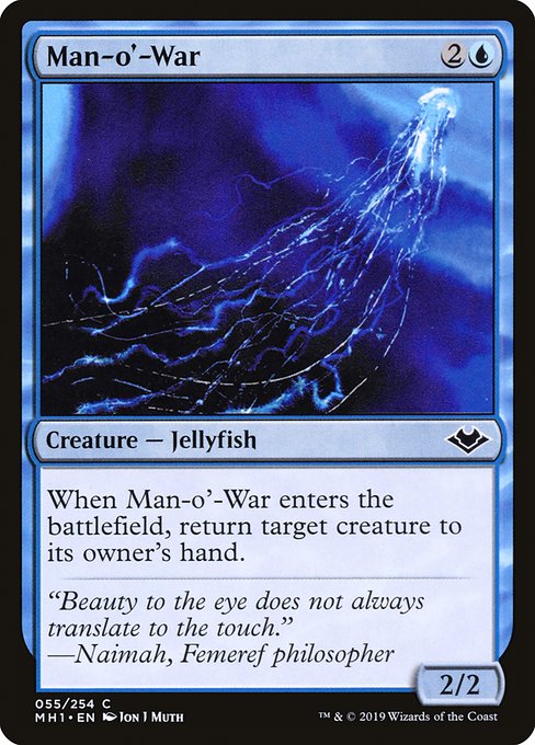 Man-o'-War - Modern Horizons Common Card
