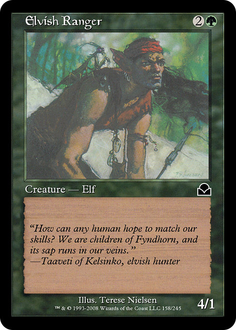 Elvish Ranger - Masters Edition II Common Card