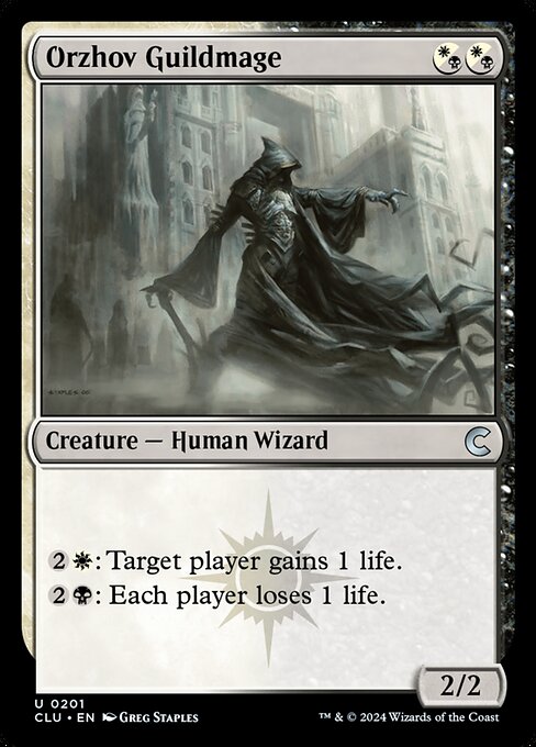 Orzhov Guildmage - Ravnica: Clue Edition Uncommon Card