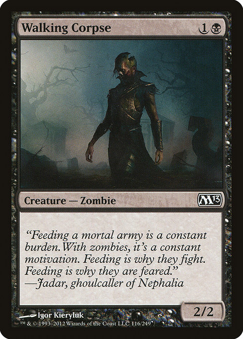 Walking Corpse - Magic 2013 Common Card