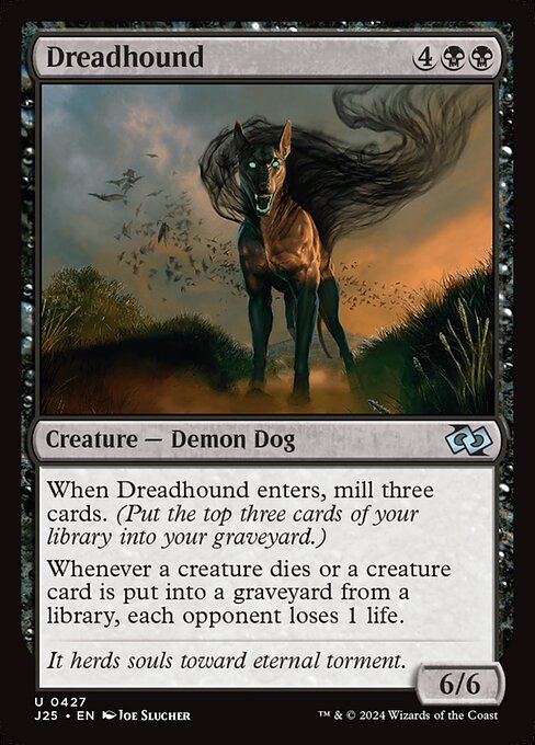 Dreadhound - Foundations Jumpstart Uncommon Card