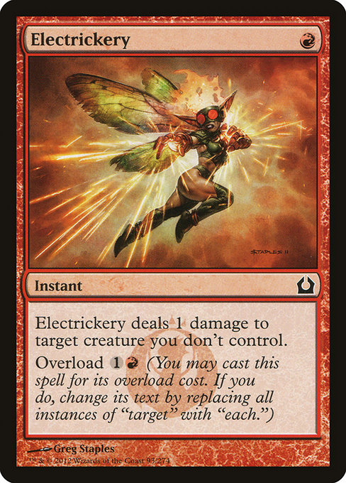 Electrickery - Return to Ravnica Common Card