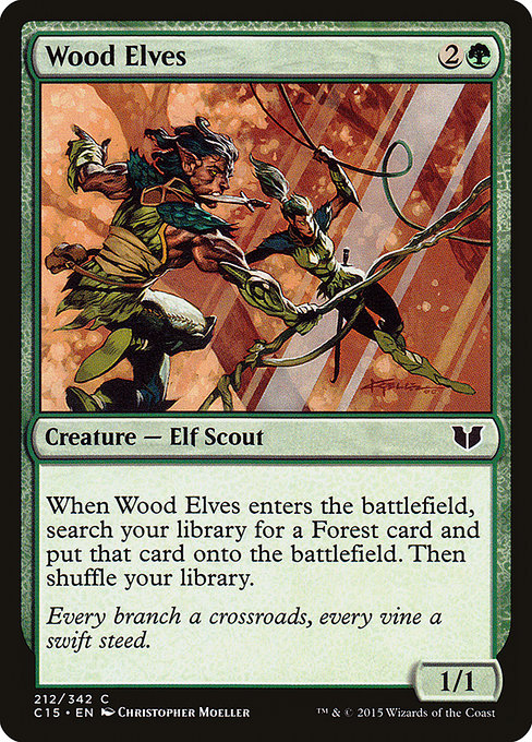 Wood Elves - Commander 2015 Common Card