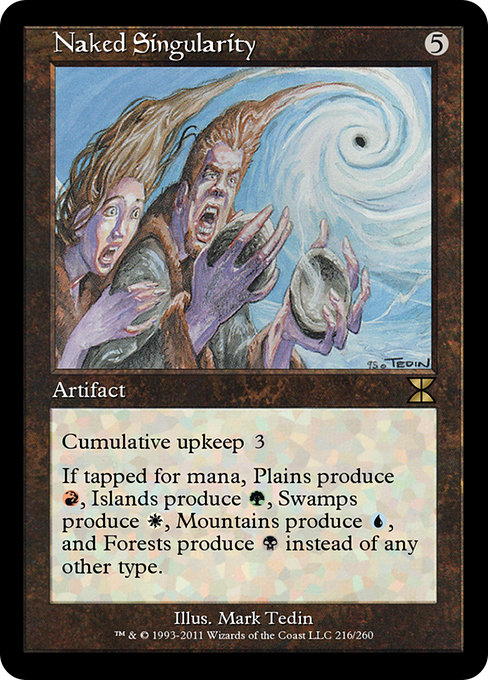 Naked Singularity - Masters Edition IV Rare Card
