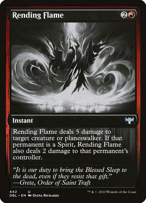 Rending Flame - Innistrad: Double Feature Uncommon Card