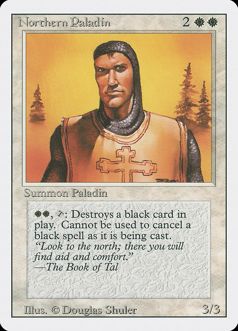 Northern Paladin - Revised Edition Rare Card