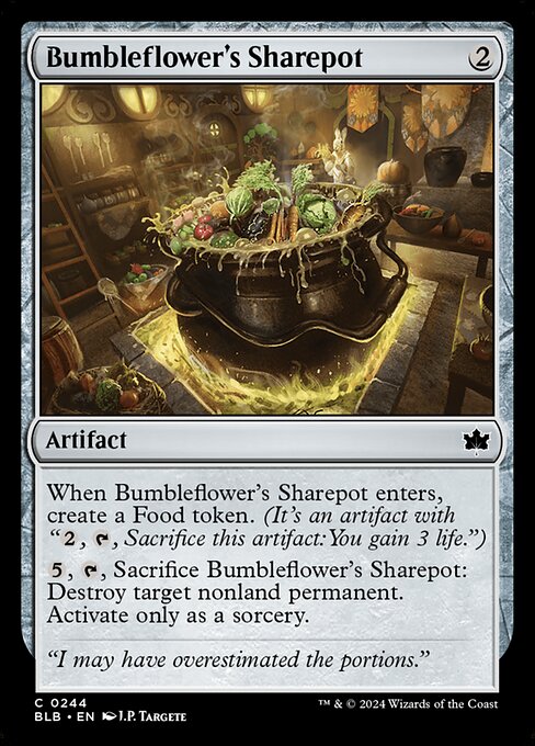 Bumbleflower's Sharepot - Bloomburrow Common Card