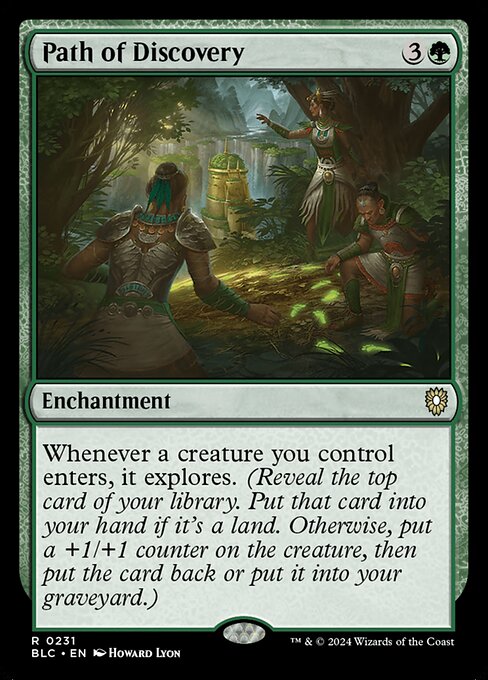 Path of Discovery - Bloomburrow Commander Rare Card