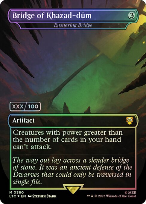 Ensnaring Bridge - Tales of Middle-earth Commander Mythic Card
