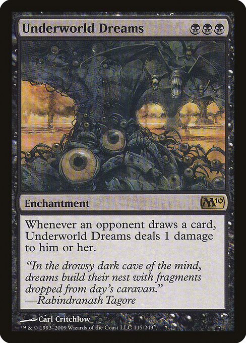 Underworld Dreams - Magic 2010 Rare Card