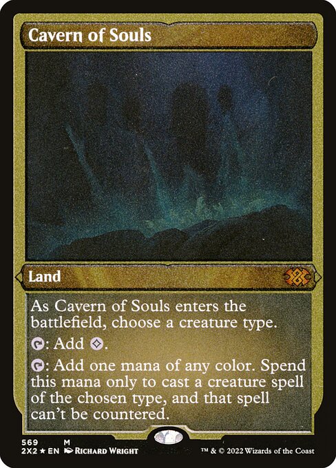 Cavern of Souls - Double Masters 2022 Mythic Card