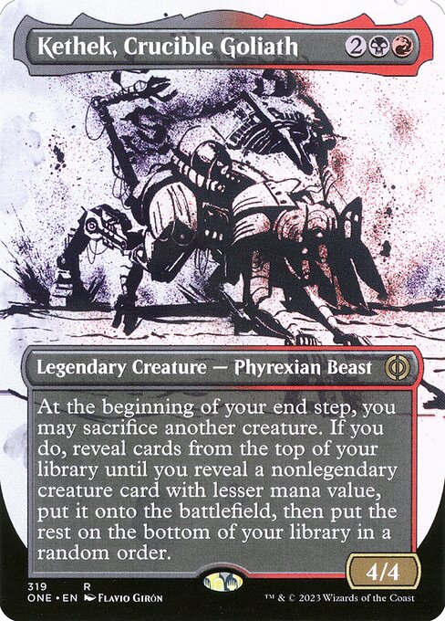 Kethek, Crucible Goliath - Phyrexia: All Will Be One Rare Card