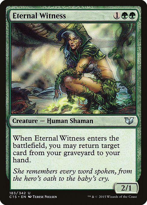 Eternal Witness - Commander 2015 Uncommon Card