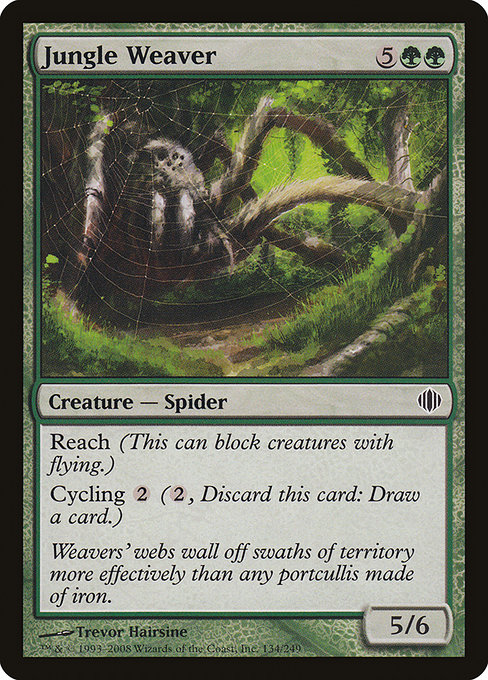Jungle Weaver - Shards of Alara Common Card