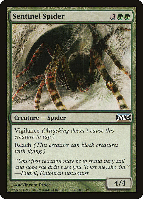 Sentinel Spider - Magic 2013 Common Card