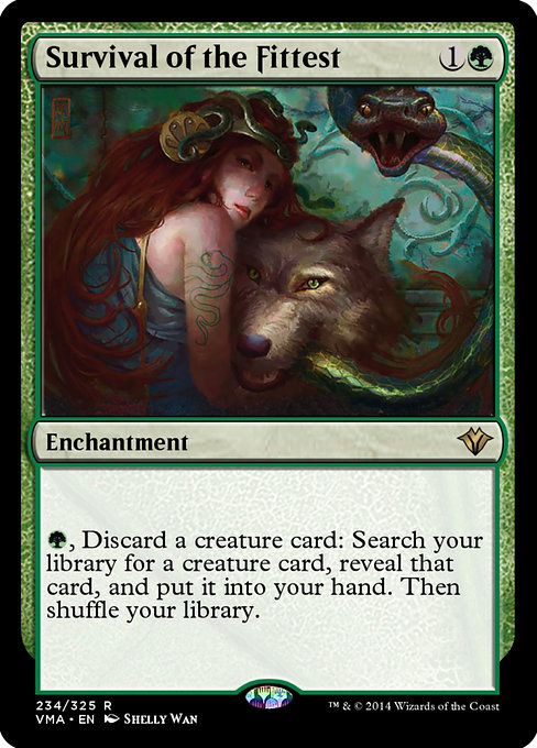 Survival of the Fittest - Vintage Masters Rare Card