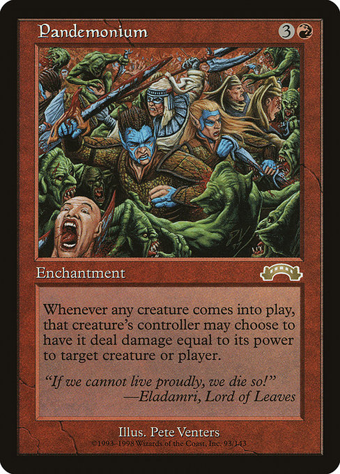 Pandemonium - Exodus Rare Card