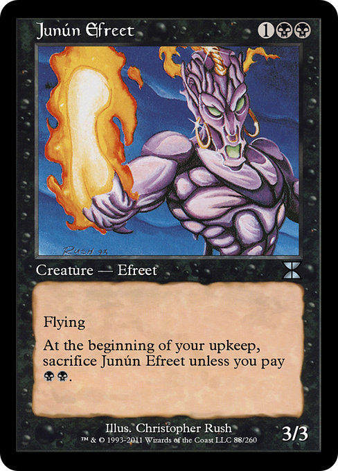 Junún Efreet - Masters Edition IV Uncommon Card