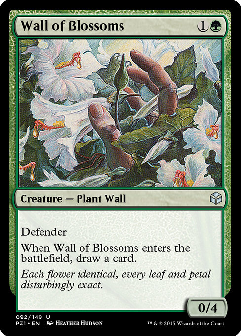 Wall of Blossoms - Legendary Cube Prize Pack Uncommon Card