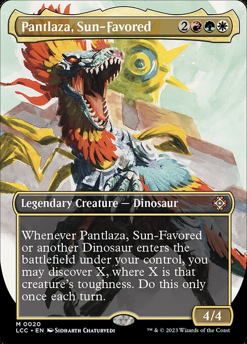 Pantlaza, Sun-Favored - The Lost Caverns of Ixalan Commander Mythic Card