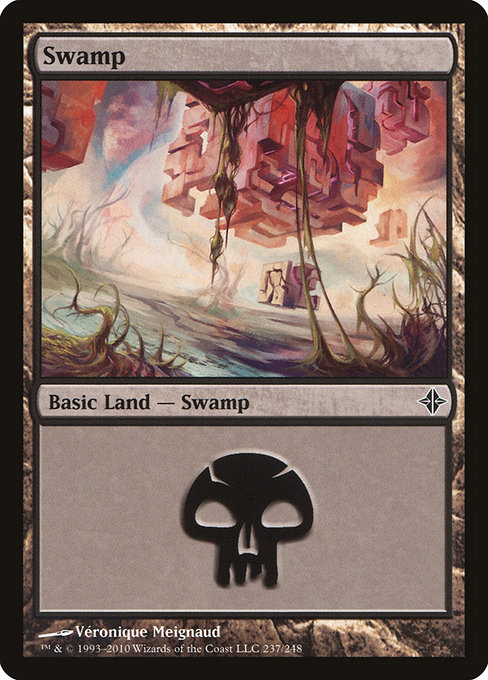 Swamp - Rise of the Eldrazi Common Card
