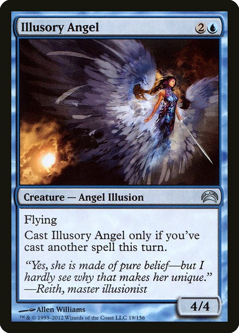 Illusory Angel - Planechase 2012 Uncommon Card