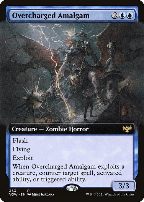 Overcharged Amalgam - Innistrad: Crimson Vow Rare Card