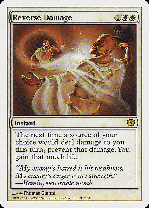 Reverse Damage - Ninth Edition Rare Card