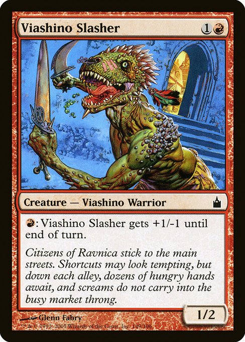 Viashino Slasher - Ravnica: City of Guilds Common Card