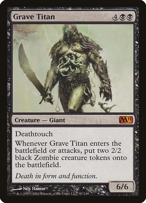Grave Titan - Magic 2011 Mythic Card