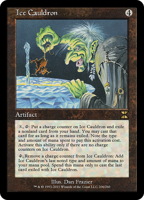 Ice Cauldron - Masters Edition IV Rare Card