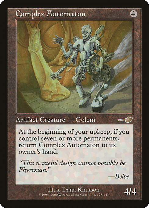 Complex Automaton - Nemesis Rare Card