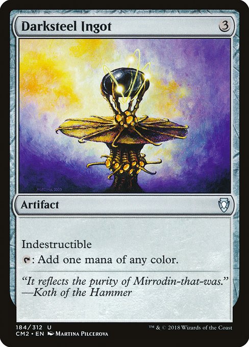 Darksteel Ingot - Commander Anthology Volume II Uncommon Card