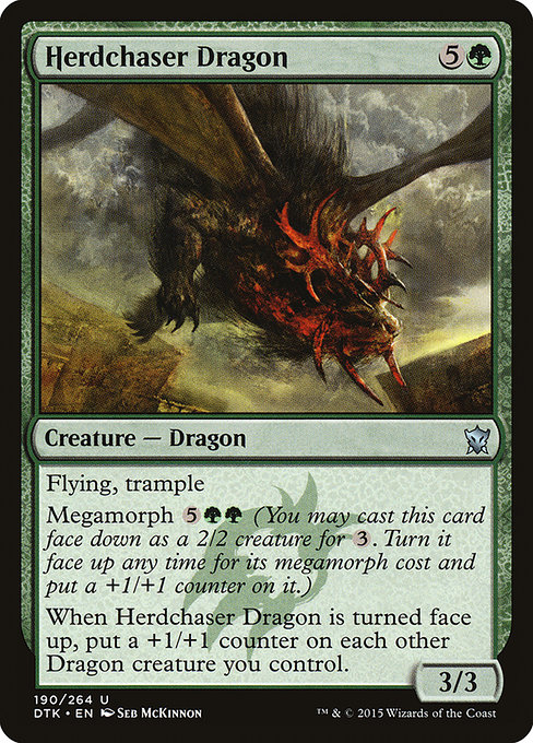 Herdchaser Dragon - Dragons of Tarkir Uncommon Card