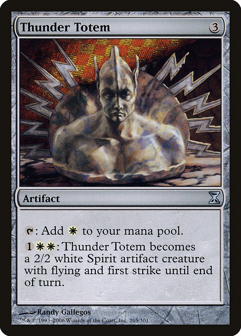 Thunder Totem - Time Spiral Uncommon Card