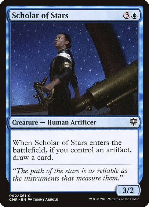 Scholar of Stars - Commander Legends Common Card