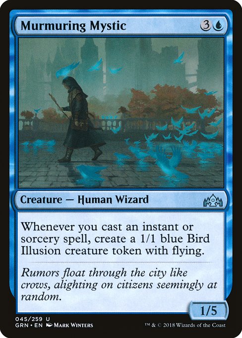 Murmuring Mystic - Guilds of Ravnica Uncommon Card