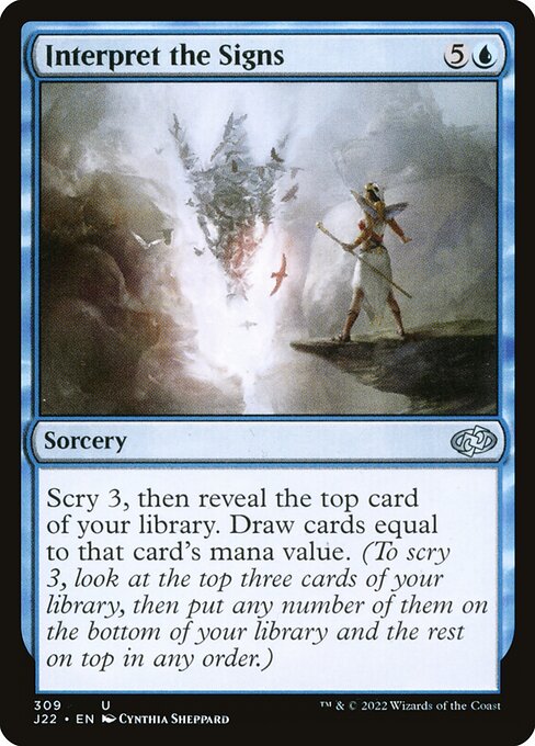 Interpret the Signs - Jumpstart 2022 Uncommon Card